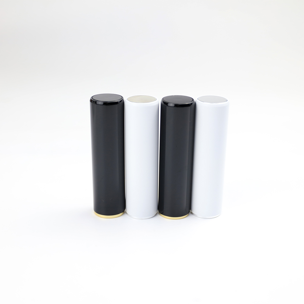 Most Popular Click Clear Wholesale 3.8g Black White Lipsticks Tubes Packaging Manufacturer Supplier Bulk Buy