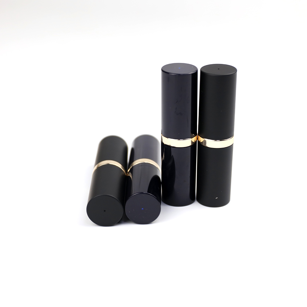 Best Seller Most Popular Custom 3.8g Wholesale Empty Matte Black Lipsticks Tubes Packaging Logo Printing