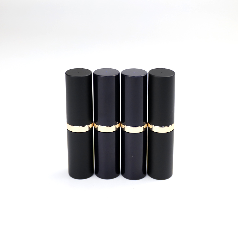 Best Seller Most Popular Custom 3.8g Wholesale Empty Matte Black Lipsticks Tubes Packaging Logo Printing