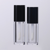 Custom Colors Cute Black Empty Private Logo 3.3ml Lip Gloss Tube