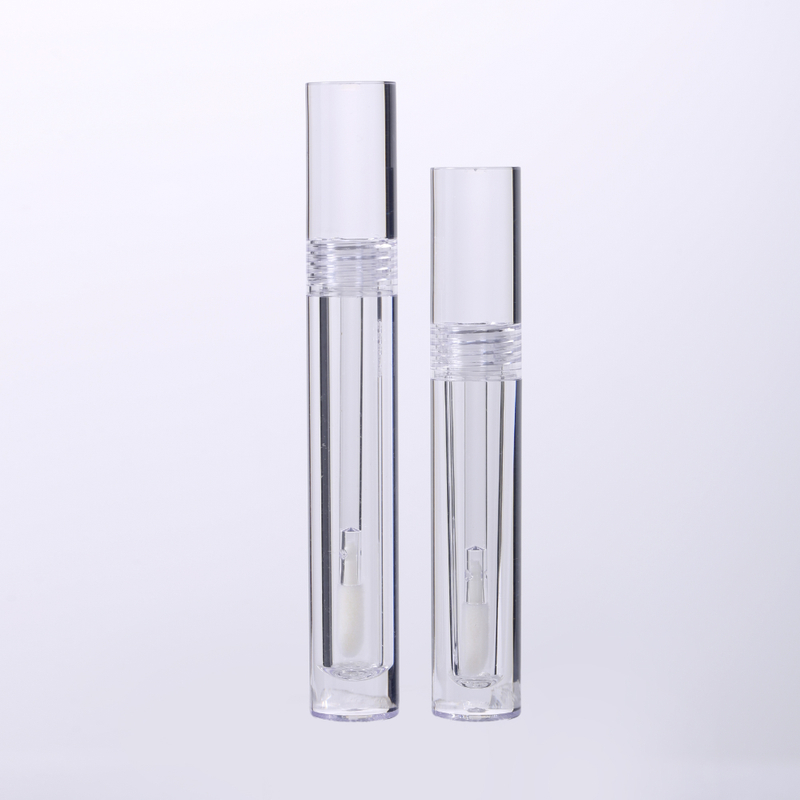 Transparent PETG Custom Free Sample Plastic Lip Gloss Lipgloss Tubes Container