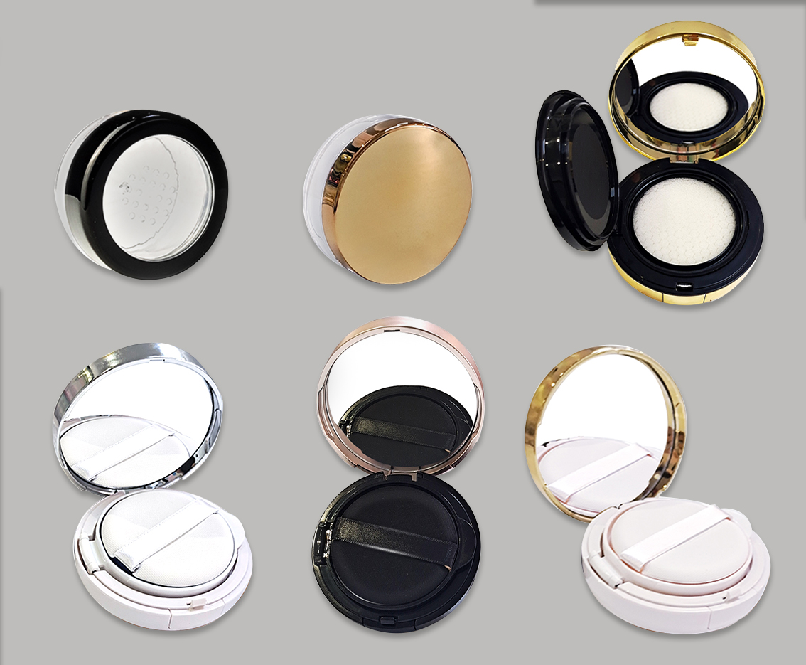 Loose Powder Packaging, air cushion compact - ivorie