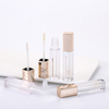 Square clear lip gloss tube