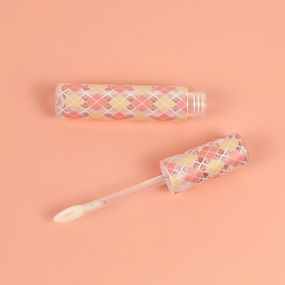 Leopard Print Refillable Lip Gloss Bottles for Lipstick 