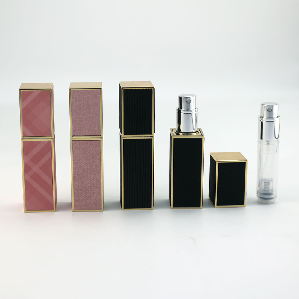  5ml Magnet Square Bottom Refillable Perfume Atomizer