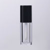 Custom Colors Cute Black Empty Private Logo 3.3ml Lip Gloss Tube