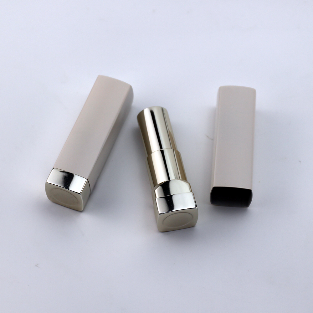 Suqare Aluminum Lipstick Container