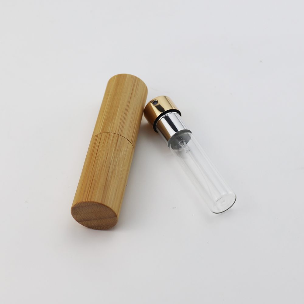 8ml 10ml Twist Up Bamboo Perfume Atomizer Bottle