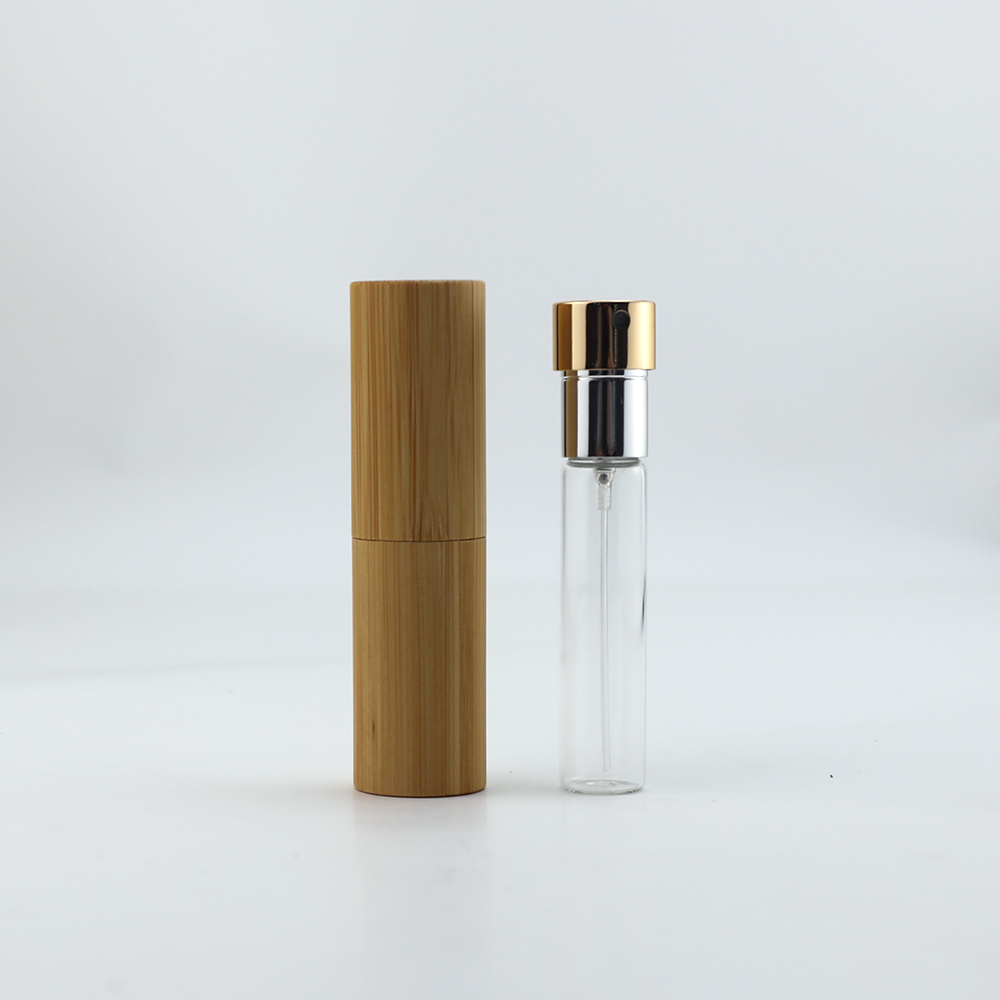 8ml 10ml Twist Up Bamboo Perfume Atomizer Bottle