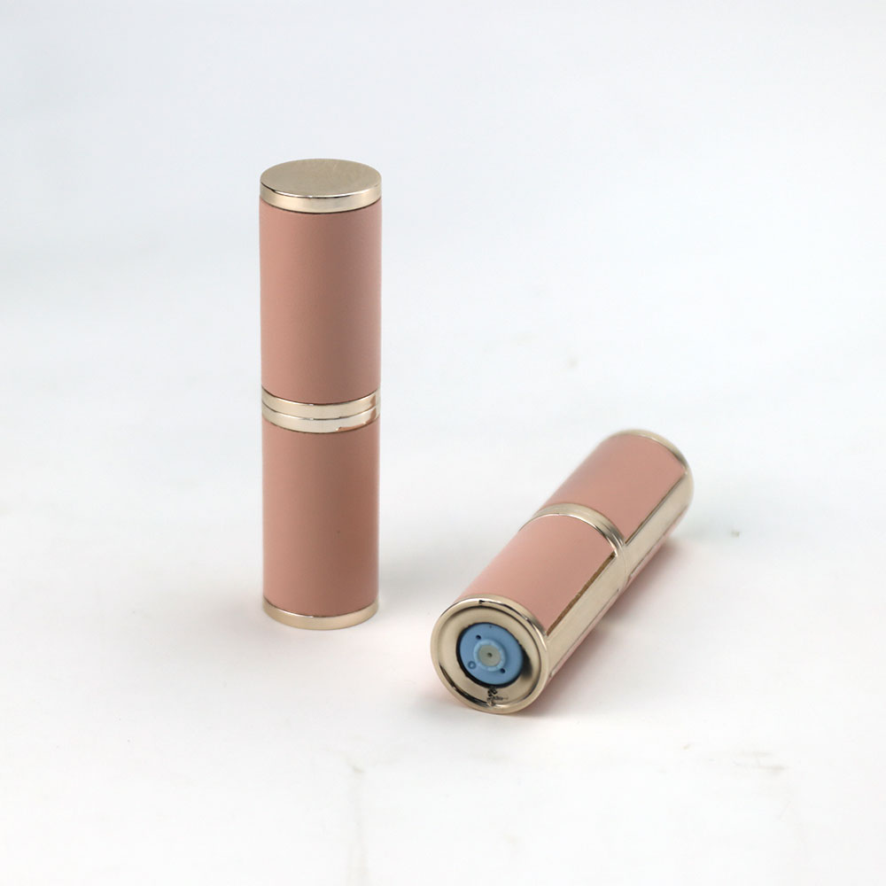 5ml Pink Leather Bottom-fill Perfume Atomizer Bottle
