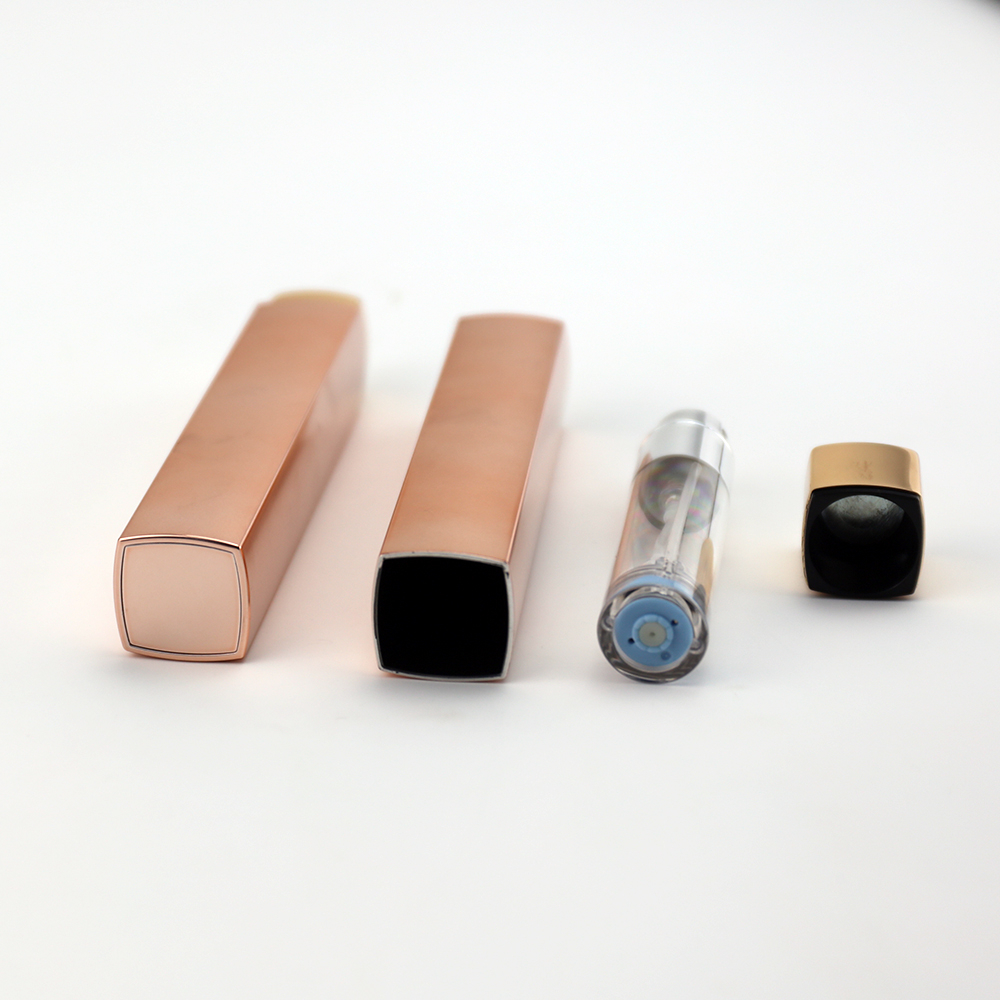 5ml Press up Plastic Square Bottom-filled Perfume Atomizer