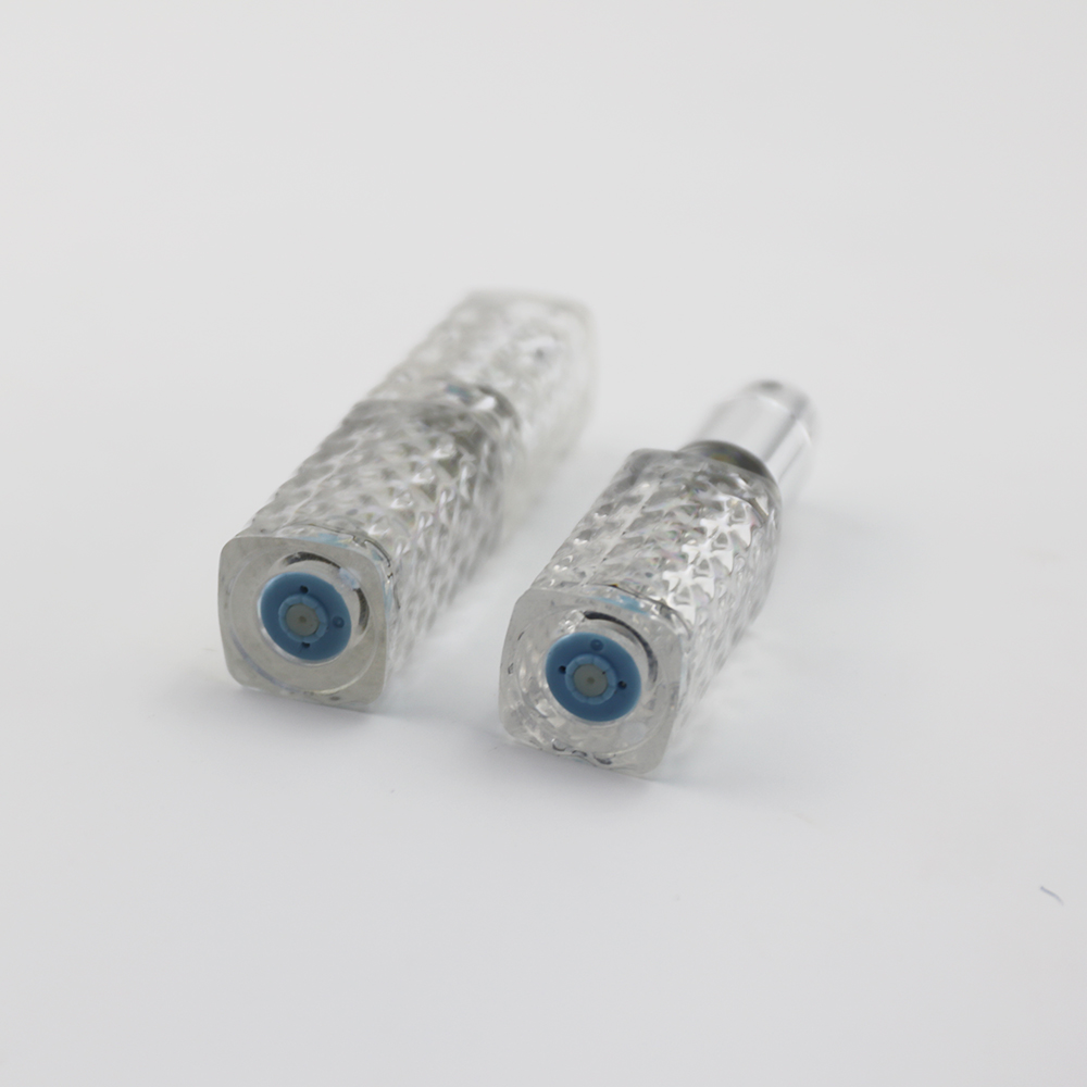 Transparent Round PCTA Bottom-filled Perfume Atomizer