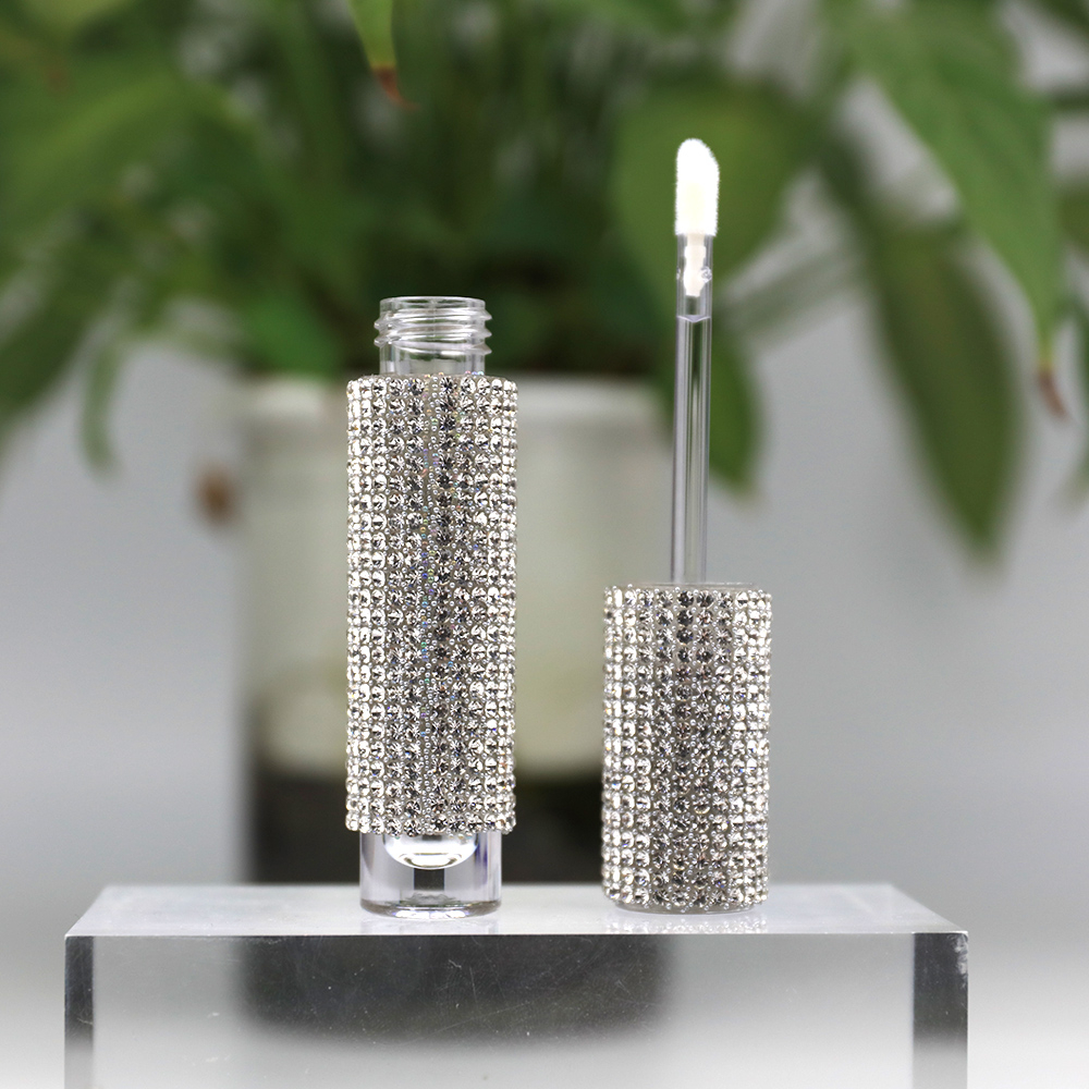 Bling Cosmetic Liquid Lipstick Bottles with Diamond