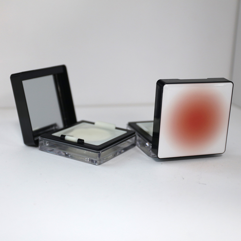 Square Plastic Loose Powder Container