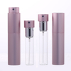 10ml Twist Up Aluminum Refillable Perfume Atomizer Spray Bottle With Glass Inner Bottle Supplier