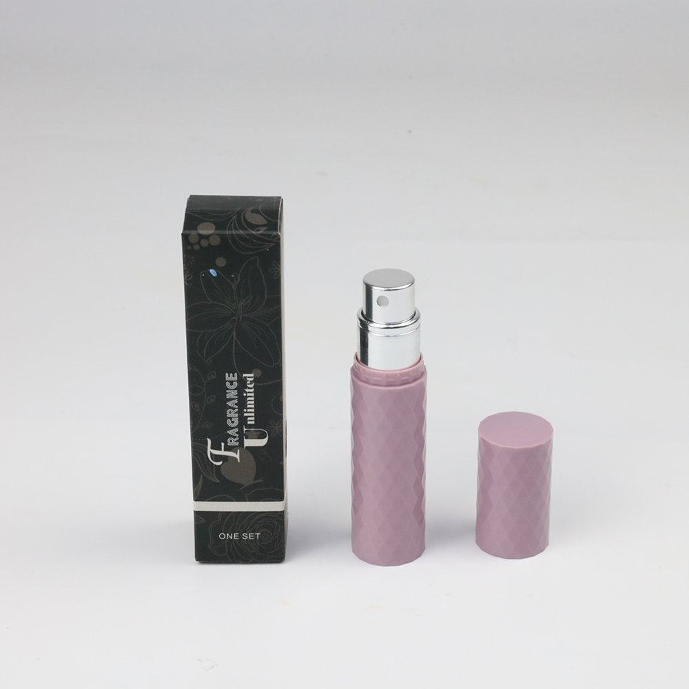 Bottom-filled Refillable Perfume Atomizer Bottle with Color Box