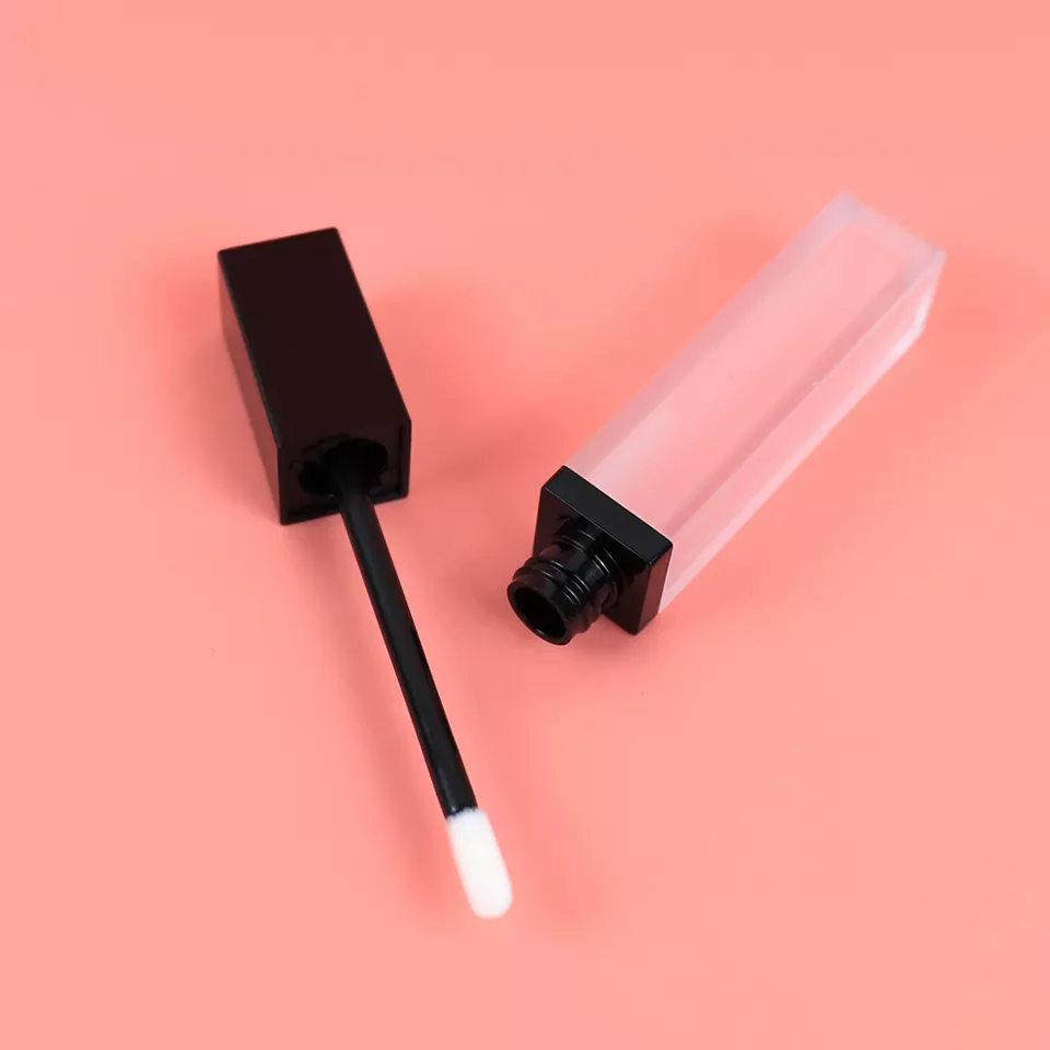 Square Empty Lipgloss Tubes