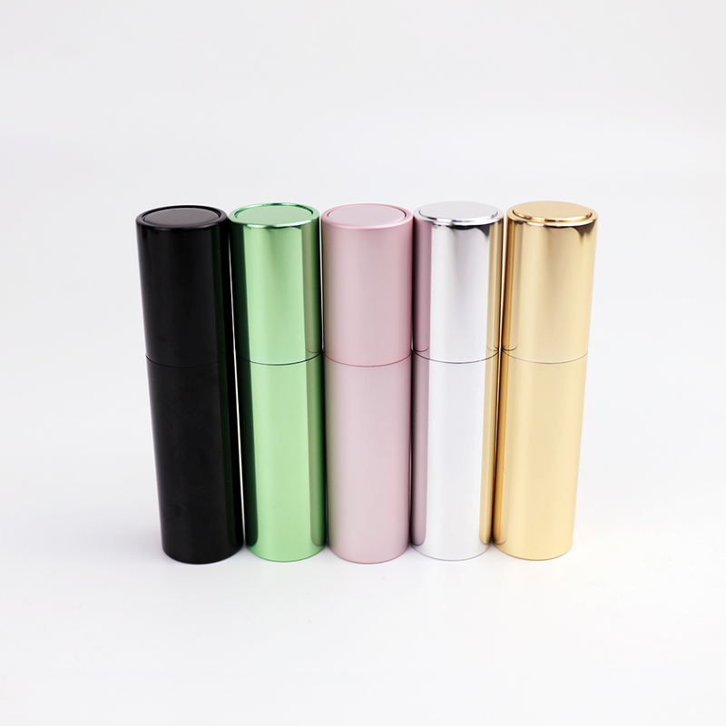 5ml Twist Up Empty Travel Perfume Spray Bottles Aluminum Atomizer Bottle