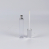 Square Empty Clear Lip Gloss Tubes with Lip Brush